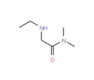 2-(ethylamino)-N,N-dimethylacetamide - chemical structure image