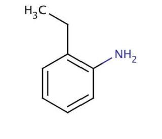 2-Ethylaniline (CAS 578-54-1) - chemical structure image