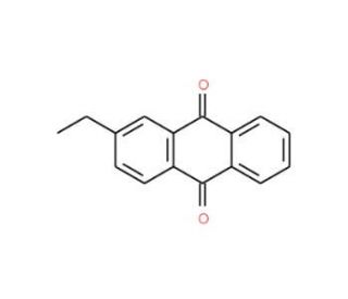 2-Ethylanthraquinone (CAS 84-51-5) - chemical structure image
