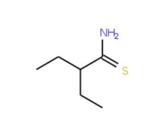 2-ethylbutanethioamide (CAS 98278-52-5) - chemical structure image
