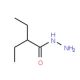2-Ethylbutanohydrazide - chemical structure image