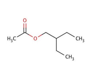 2-Ethylbutyl acetate (CAS 10031-87-5) - chemical structure image
