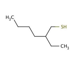 2-Ethylhexanethiol (CAS 7341-17-5) - chemical structure image