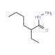 2-Ethylhexanohydrazide - chemical structure image