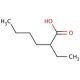 2-Ethylhexanoic acid (CAS 149-57-5) - chemical structure image