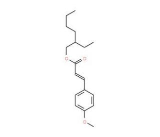 2-Ethylhexyl 4-Methoxycinnamate (CAS 5466-77-3) - chemical structure image
