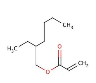 2-Ethylhexyl acrylate (CAS 103-11-7) - chemical structure image