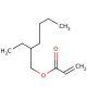 2-Ethylhexyl acrylate 的分子结构, CAS编号: 103-11-7 2-Ethylhexyl acrylate (CAS 103-11-7) - chemical structure image