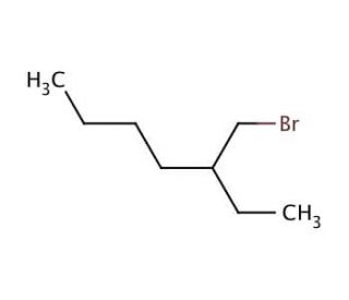 2-Ethylhexyl bromide (CAS 18908-66-2) - chemical structure image