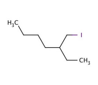 2-Ethylhexyl iodide (CAS 1653-16-3) - chemical structure image