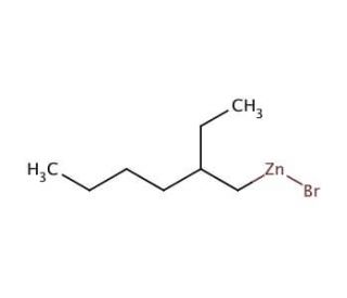2-Ethylhexylzinc bromide solution (CAS 312693-03-1) - chemical structure image