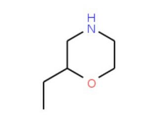 2-ethylmorpholine (CAS 52769-10-5) - chemical structure image