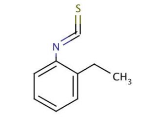 2-Ethylphenyl isothiocyanate (CAS 19241-19-1) - chemical structure image
