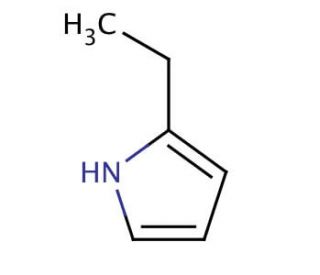 2-Ethylpyrrole (CAS 1551-06-0) - chemical structure image