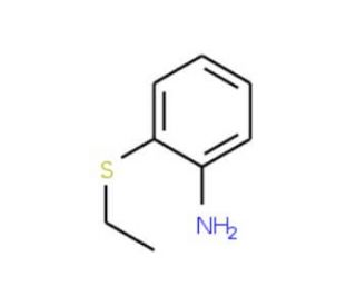 2-(ethylsulfanyl)aniline (CAS 13920-91-7) - chemical structure image