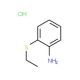 2-(ethylsulfanyl)aniline hydrochloride - chemical structure image