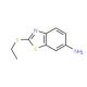 2-Ethylsulfanyl-benzothiazol-6-ylamine (CAS 59813-89-7) - chemical structure image