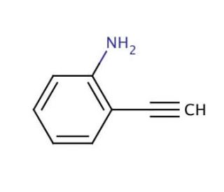 2-Ethynylaniline (CAS 52670-38-9) - chemical structure image