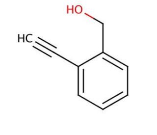 2-Ethynylbenzyl alcohol (CAS 10602-08-1) - chemical structure image