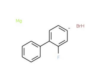 2-Fluoro-[1,1-biphenyl]-4-magnesiumbromide (CAS 76699-46-2) - chemical structure image