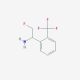 2-fluoro-1-[2-(trifluoromethyl)phenyl]ethanamine (CAS 929972-10-1) - chemical structure image