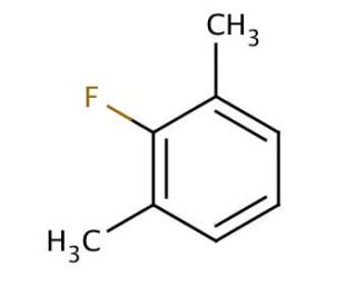 2-Fluoro-1,3-dimethylbenzene (CAS 443-88-9) - chemical structure image