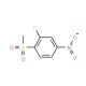 2-Fluoro-1-(methylsulfonyl)-4-nitrobenzene (CAS 252561-33-4) - chemical structure image