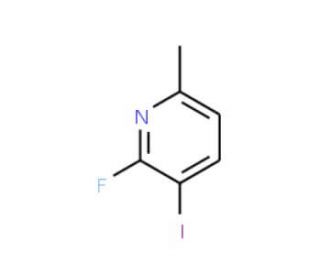 2-Fluoro-3-iodo-6-methylpyridine (CAS 884494-48-8) - chemical structure image