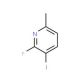 2-Fluoro-3-iodo-6-methylpyridine (CAS 884494-48-8) - chemical structure image