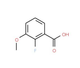 2-Fluoro-3-methoxybenzoic acid (CAS 137654-20-7) - chemical structure image