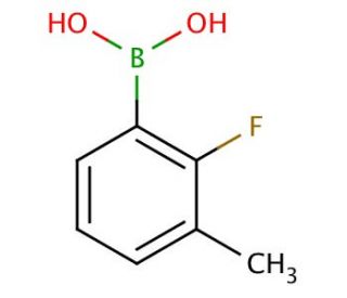 2-Fluoro-3-methylphenylboronic acid (CAS 762287-58-1) - chemical structure image