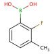 2-Fluoro-3-methylphenylboronic acid (CAS 762287-58-1) - chemical structure image