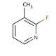 2-Fluoro-3-methylpyridine (CAS 2369-18-8) - chemical structure image