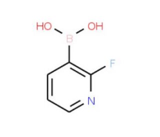 2-Fluoro-3-pyridineboronic acid (CAS 174669-73-9) - chemical structure image