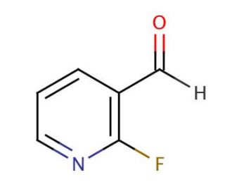 2-Fluoro-3-pyridinecarboxaldehyde (CAS 36404-90-7) - chemical structure image