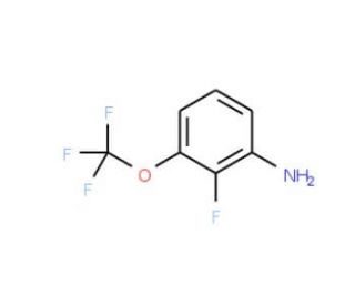 2-Fluoro-3-(trifluoromethoxy)aniline (CAS 1159512-64-7) - chemical structure image