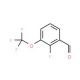 2-Fluoro-3-(trifluoromethoxy)benzaldehyde (CAS 1159512-58-9) - chemical structure image