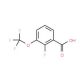 2-Fluoro-3-(trifluoromethoxy)benzoic acid (CAS 1159512-62-5) - chemical structure image