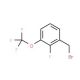 2-Fluoro-3-(trifluoromethoxy)benzyl bromide (CAS 1159512-59-0) - chemical structure image