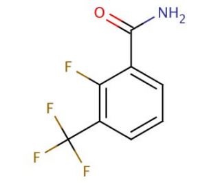 2-Fluoro-3-(trifluoromethyl)benzamide (CAS 207853-60-9) - chemical structure image