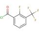 2-Fluoro-3-(trifluoromethyl)benzoyl chloride (CAS 208173-19-7) - chemical structure image