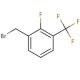 2-Fluoro-3-(trifluoromethyl)benzyl bromide (CAS 184970-25-0) - chemical structure image