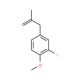 2-Fluoro-4-(2-methylallyl)anisole - chemical structure image