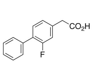 (2-Fluoro-4-biphenyl)acetic Acid (CAS 5001-96-7) - chemical structure image