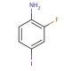 2-Fluoro-4-iodoaniline (CAS 29632-74-4) - chemical structure image