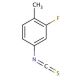 2-fluoro-4-isothiocyanato-1-methylbenzene (CAS 143782-23-4) - chemical structure image