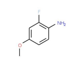 2-Fluoro-4-methoxyaniline (CAS 458-52-6) - chemical structure image