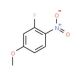 2-Fluoro-4-methoxynitrobenzene (CAS 446-38-8) - chemical structure image