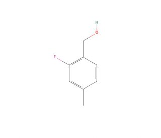 2-Fluoro-4-methylbenzyl alcohol (CAS 252004-38-9) - chemical structure image