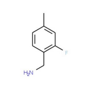2-Fluoro-4-methylbenzylamine - chemical structure image